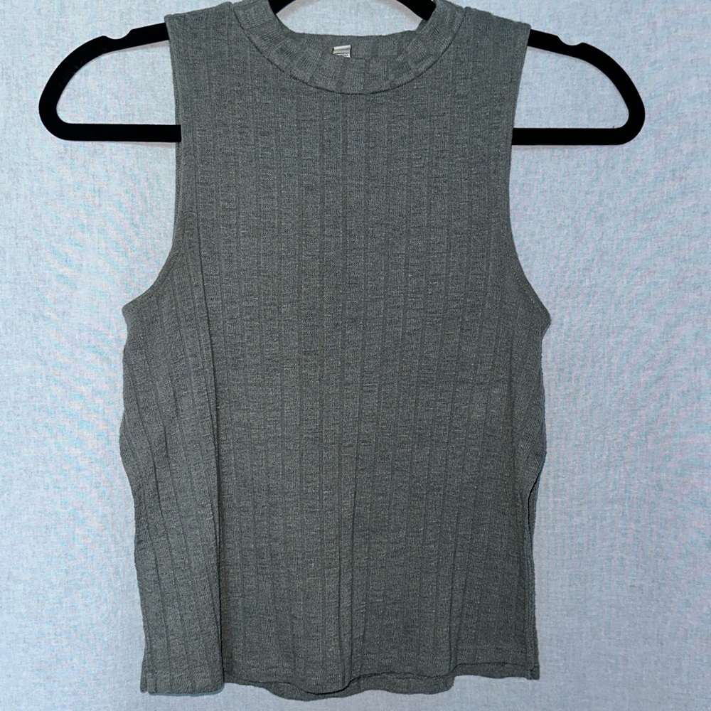 Green Sleeveless Top